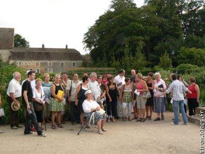 Visite de nos amis d'Hamble-le-Rice en 2010 à Thiron-Gardais